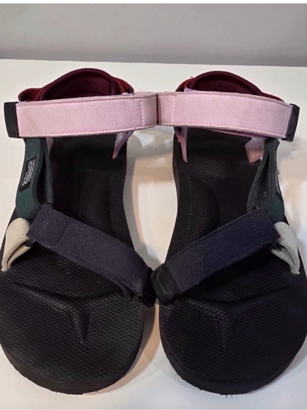 Suicoke X HAY DEPA 2.0 Sandals Size 8 Pink Red Blue Green Urban Sport Colour-Way - Picture 4 of 10